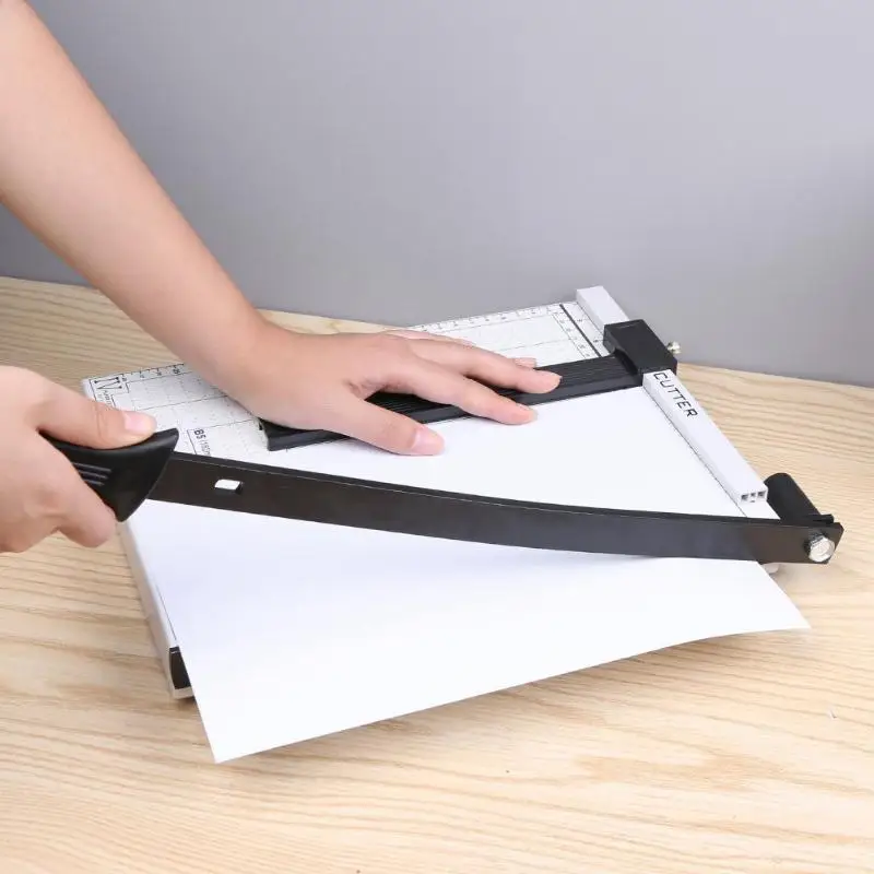 

Professional A4 Paper Card Trimmer Paper Guillotine DIY Scrapbook Photo Cutter Scrapbook Trimmer Lightweight Cutting Mat Machine