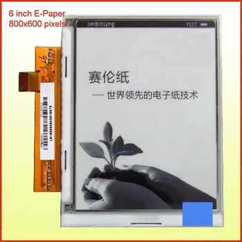 

6 inch electronic paper screen 800 x 600Dot matrix E-Paper 39PIN FPC display