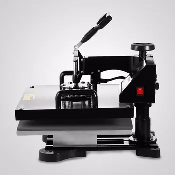 

15"x15" 5IN1 Combo T-Shirt Heat Press Transfer Pressing Machine Cap Swing Away with free shipping to EU