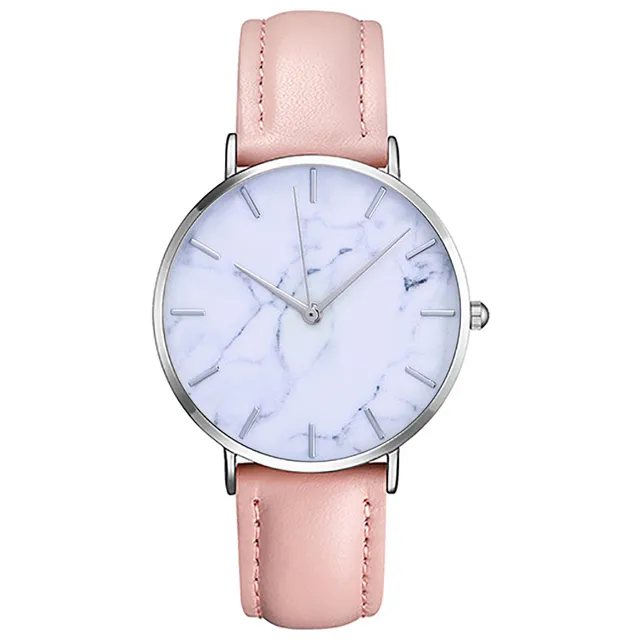 Women's Clock Ladies Fashion Simple Stylish Marble Mirror Dial Watches Men Women Women's Clock Ladies Fashion Simple Stylish Marble Mirror Dial Watches Men Women