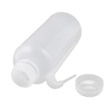 Винт на наконечнике пластиковые татуировки стиральная лаборатория выжать мыть бутылки 500 мл прозрачный белый