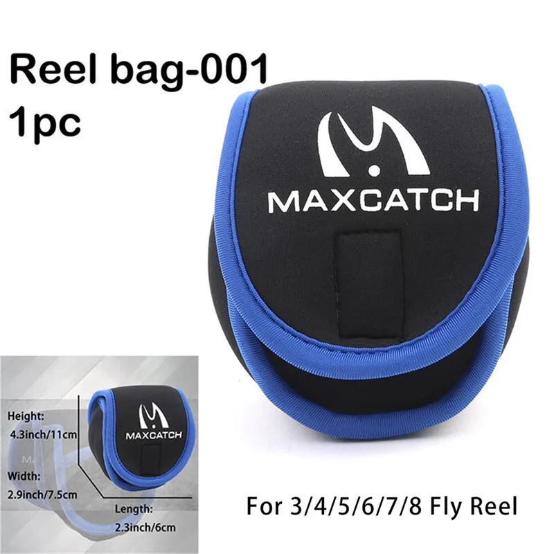 Maximumcatch Неопреновая Летающая катушка сумка/чехол для 3/4/5/6/7/8wt Летающая Рыболовная катушка - Цвет: 1pc reel bag 001