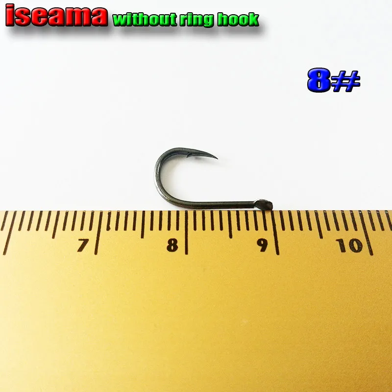 Рыболовный крючок iseama Размер: 3#- 15# номер 300 шт./лот Высокоуглеродистая сталь