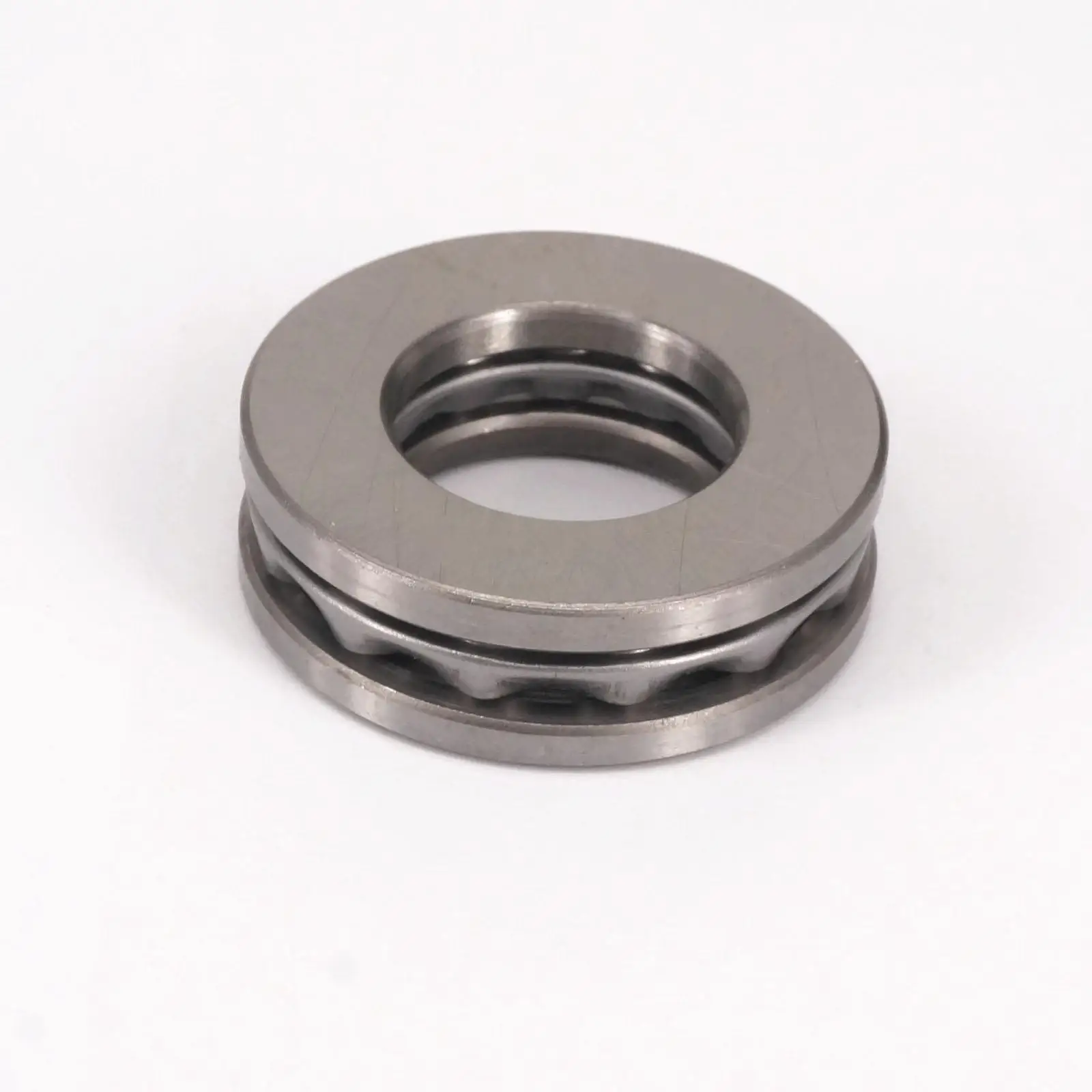 (1)51206 30x52x16mm Axial Ball Thrust Bearing Set(2 Steel Races + 1 Cage)AEBC-1