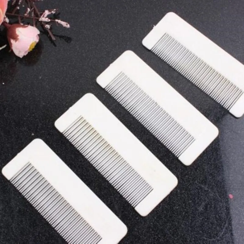 styling tools White Nit Combs for Head Lice Detection Comb Kids Pet