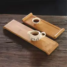 DoreenBeads 1 шт. 30*10 см 40*10 см бамбуковый чайный поднос портативный поднос кунг-фу чайная доска чайный горшок подстаканник украшение стола отеля