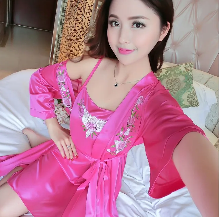 Наборы платьев женские сексуальные летние новые пижамы Домашняя Высококачественная простая Женская одежда в Корейском стиле свободные модные повседневные Мягкие - Цвет: 5