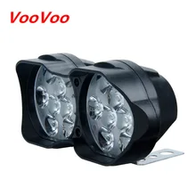 VOOVOO светодиодный фонарь для мотоцикла, Светодиодный прожектор для мотоцикла, скутера, 30 Вт, 6500 лм, К, противотуманная фара, Мото Аксессуары, 9-85 в