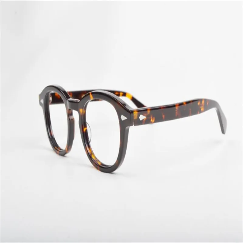 

MONGOTEN Unisex New Fashion Retro Full Rim Acetate Progressive Multi-focal Lens Eyewear Leopard See Near Far Reading Eyeglasses