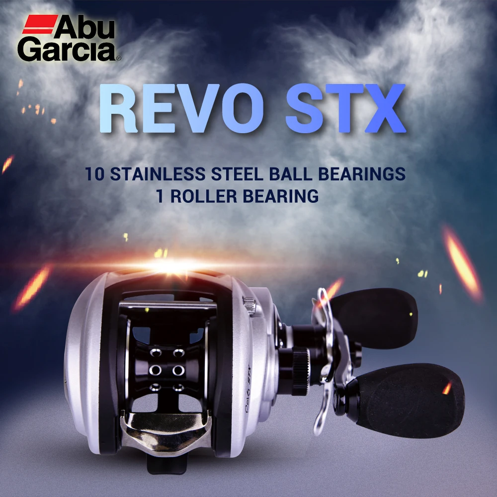 REVO STX 8.1:1 / 7.1:1 / 6.4:1 Baitcasting Fishing Reel 10+1 Ball Bearing Freshwater Casting Fishing Reels