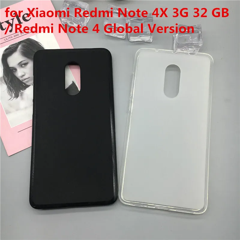 Оригинальный чехол для телефона из ТПУ Xiaomi Redmi Note 4X 3G 32 GB / 4 глобальная версия