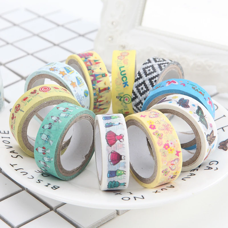 

1pcs 50CM Tape Sticky Paper Cover Tape Label DIY Hand Account Small Fresh Girl Material Craft Home Decoration
