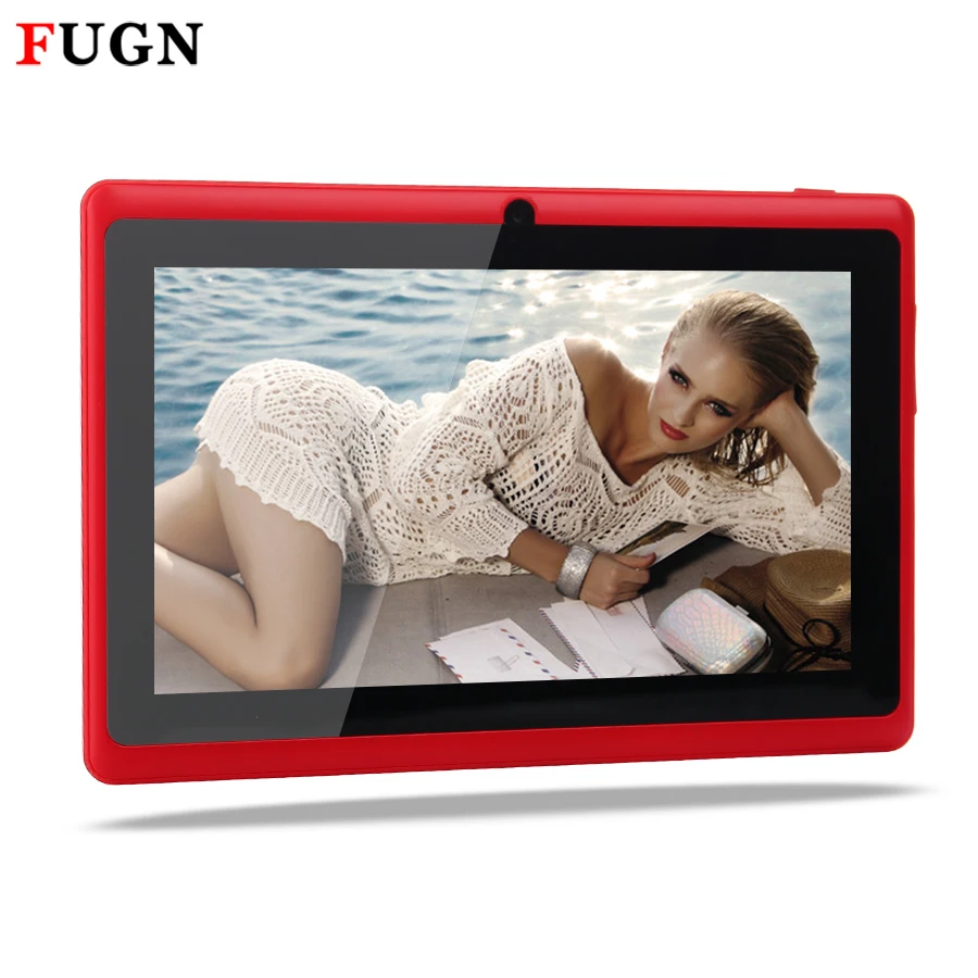 

FUGN 7 inch Original Wifi Tablet for Kids Quad Core pc Tablets Android Tablet 1GB RAM 16GB ROM GPS 1G+16G Drawing Notebook 7 8''