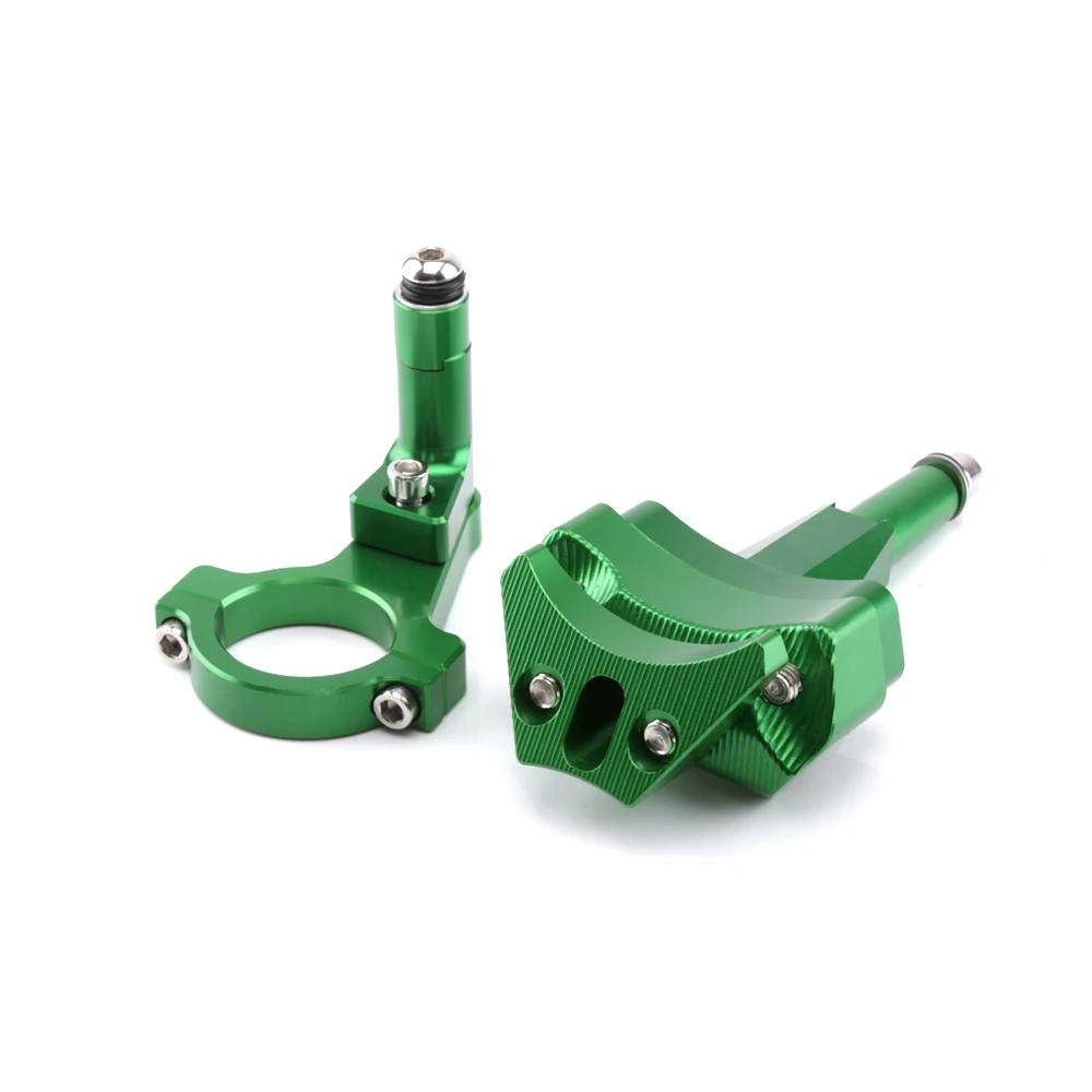

Ninja 400 Motorcycle Accessories Aluminium Alloy Steering Damper Bracket Mounting Kit for Kawasaki Ninja400 2018