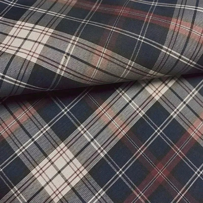 

50x135cm Classic Check Yarn-dyed Polyester Lining Fabric Yarn-dyed Fabric for DIY Sewing Lining Fabric Home Decoration
