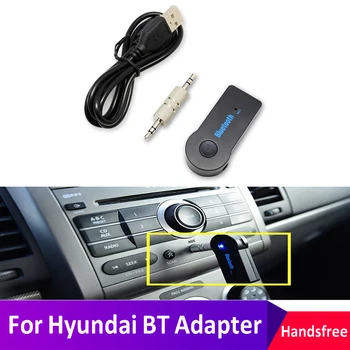

Car Handsfree AUX Bluetooth Receiver Adapter With Mic For Hyundai Solaris Tucson Creta Santa Fe Elantra Getz ix35 i20 i30 Accent