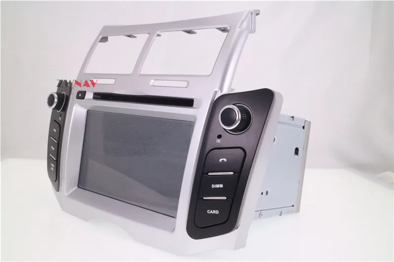 Sale ZWNAV Android 9 Car Stereo Screen Radio For Toyota Yaris 2005-2011 Car DVD Player GPS Navigation Doble DIN Free Map 31