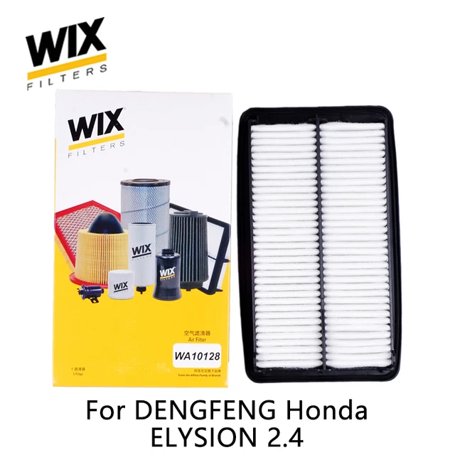 wix car air filter wa10128 for dengfeng honda elysion 2 4 auto part wix air filter by size