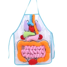 Детские головоломки новые детские развивающие приспособления цвет прозрачный фартук игрушки раннего развития