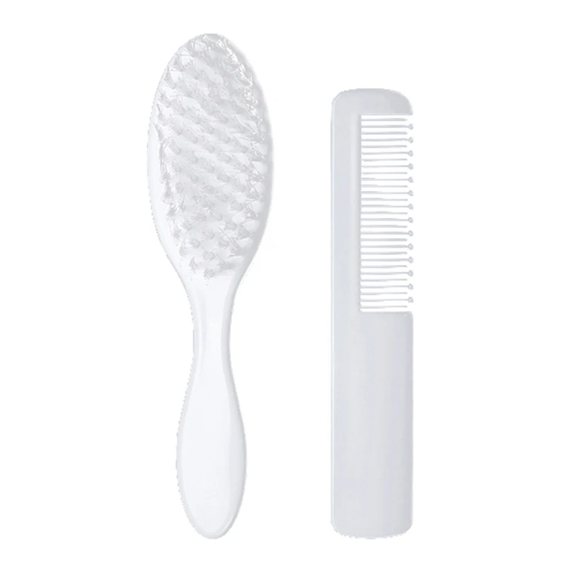 2X/Set Baby Soft Hair Brush ABS Newborn Baby Hair Brush Infant Head