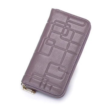 

Woman Zipper Wallet Multifunctional Lady Purse Change Huge Capacity Long Style Closure Money Bag More Card Slots