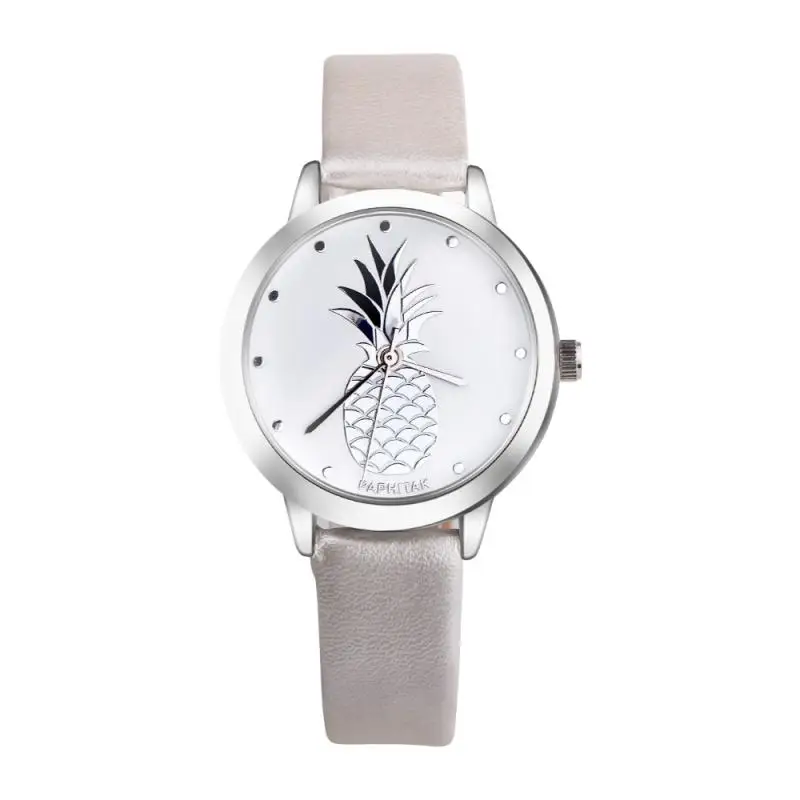 

Women Men Pineapple Quartz Wrist Watch 2018 Luxury Bracelet Watches Digital Relogio Feminino Masculino Saat Montre Femme Gift