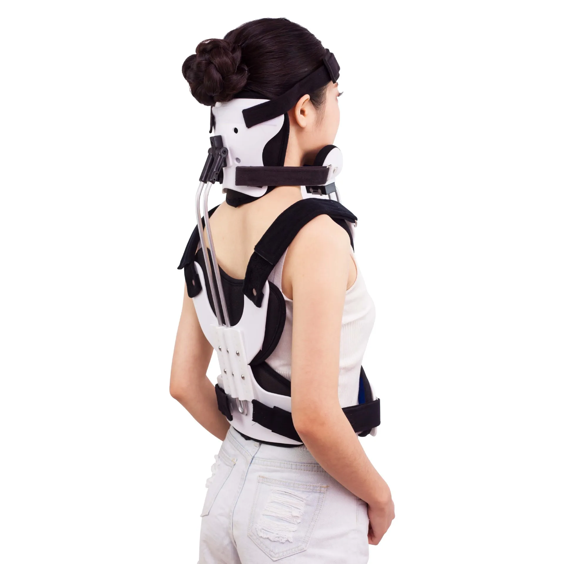 Medical orthosis Adult Head Neck Orthosis Surgery Thoracic Stent Fracture Fixation Rehabilitation Brace Cervical Traction