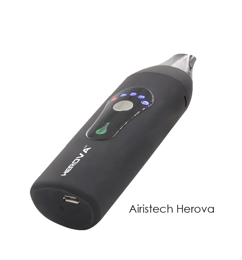 Оригинал Airistech herova 3 в 1 сухой травы воск, масло Портативный Керамика пули nokiva сухой травы испаритель ручка пара электронная сигарета