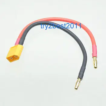 

XT60 Connector to Banana Plug 4mm Battery Connectors Charger Cable