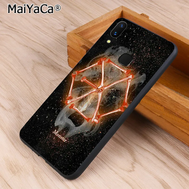 Защитный чехол для телефона MaiYaCa KPOP EXO LUCKY ONE vivo x20 plus x21 ud nex s x9s V9 V7 Y 83 чехол|Бамперы| |