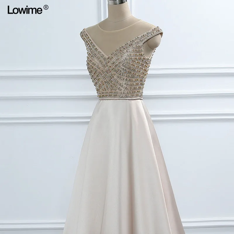 Arabic Long Crystal Formal Evening Prom Party Dress Mother Of The Bride Turkish Kaftan Dubai Evening Gowns Dresses Abendkleider (1)