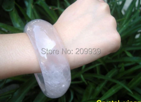 

huij 00935 ROSE QUARTZ NATURAL CRYSTAL BRACELET Carving