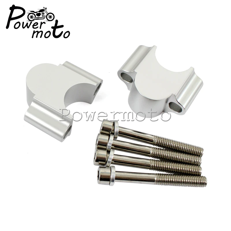 

Motorcycle Rise 7/8" 1 1/8" 22mm 28mm Handlebar Riser Higher Extend Clamp Bracket Kit For Honda CRF KTM 125 250 ATV Kawasaki
