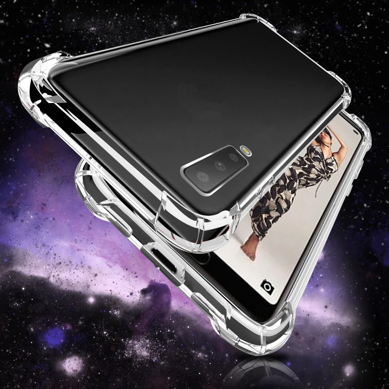 

ShockProof Soft Clear Case For Samsung Galaxy A8 A6 J4 J6 Plus J8 A7 A9 2018 J4 J2 Core J3 J5 J7 2017 S10 Lite S10 Plus A6S A8S