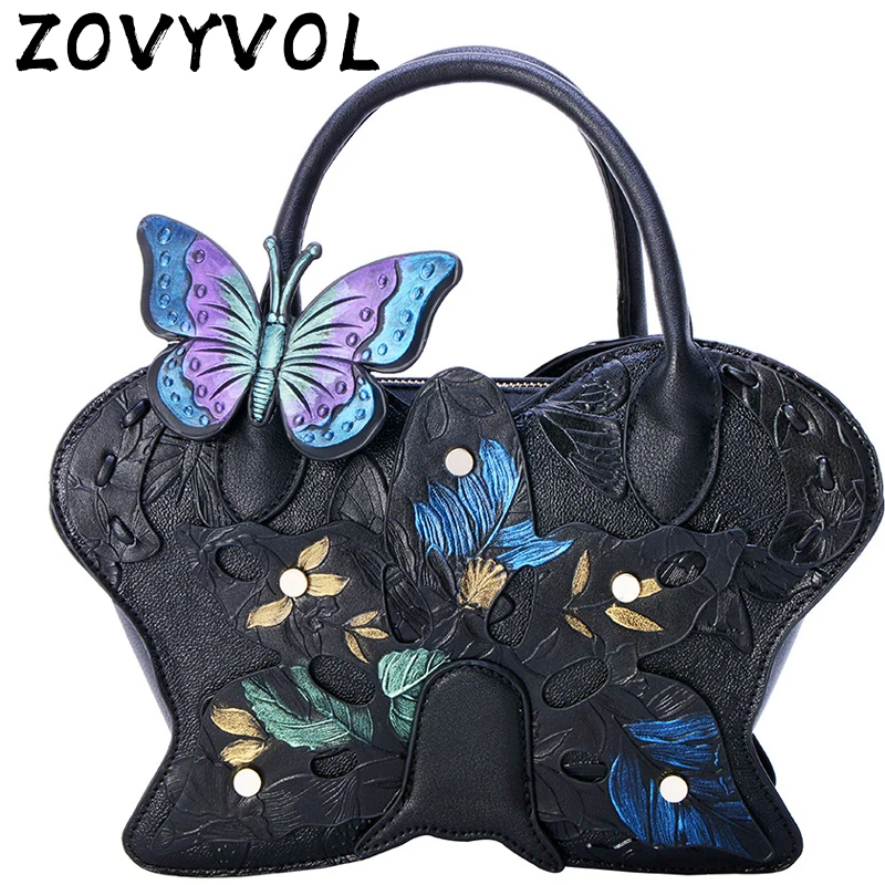 

ZOVYVOL New famous brand women messenger bags black crossbody bags female luxury shoulder bag Flower Girls Bags Drop Shipping