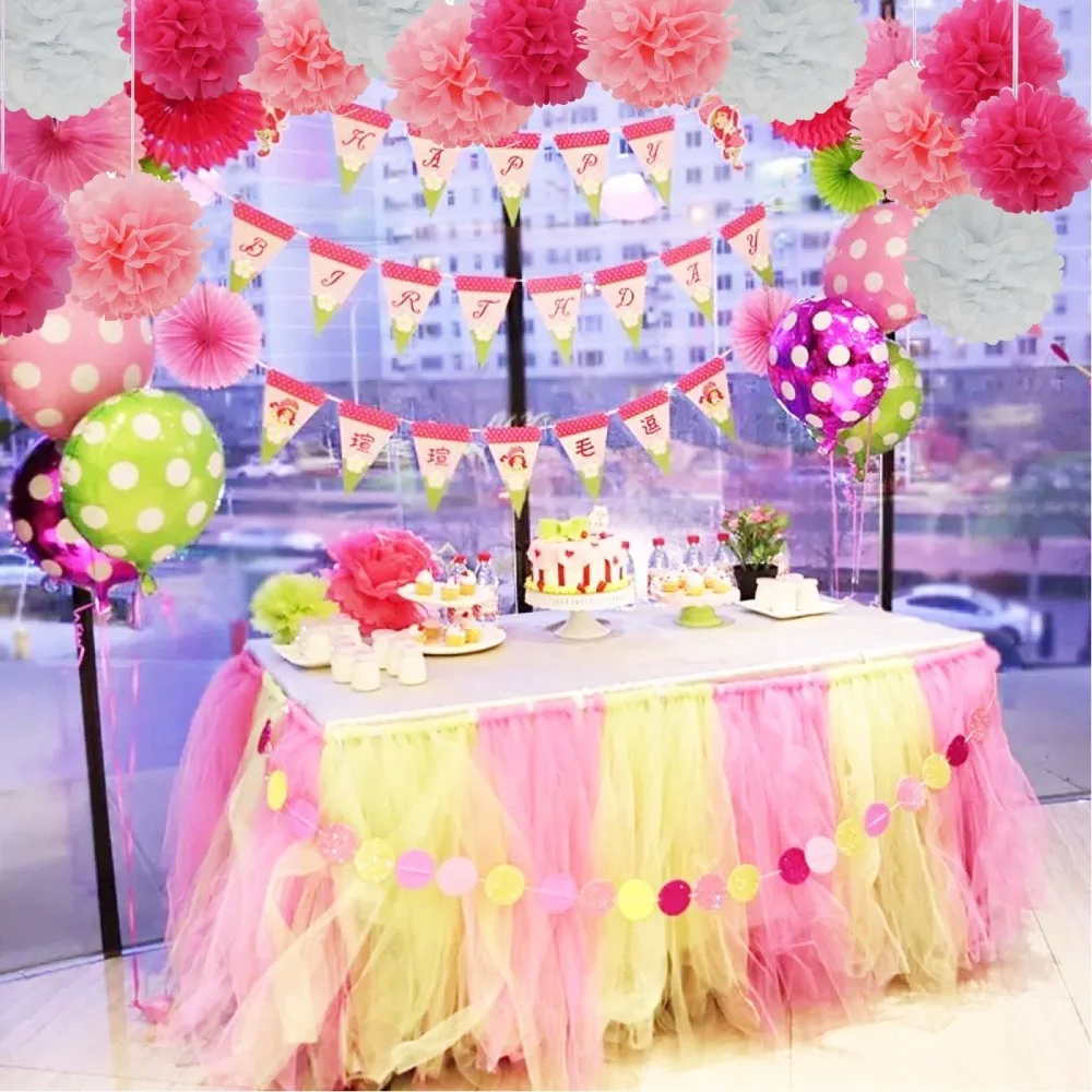 25cm Craft Paper Tissue Ceiling Decor Wall Decor Hanging