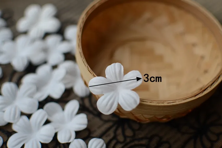 Повязка на голову с белыми цветами ручная работа сатиновые цветы для украшения