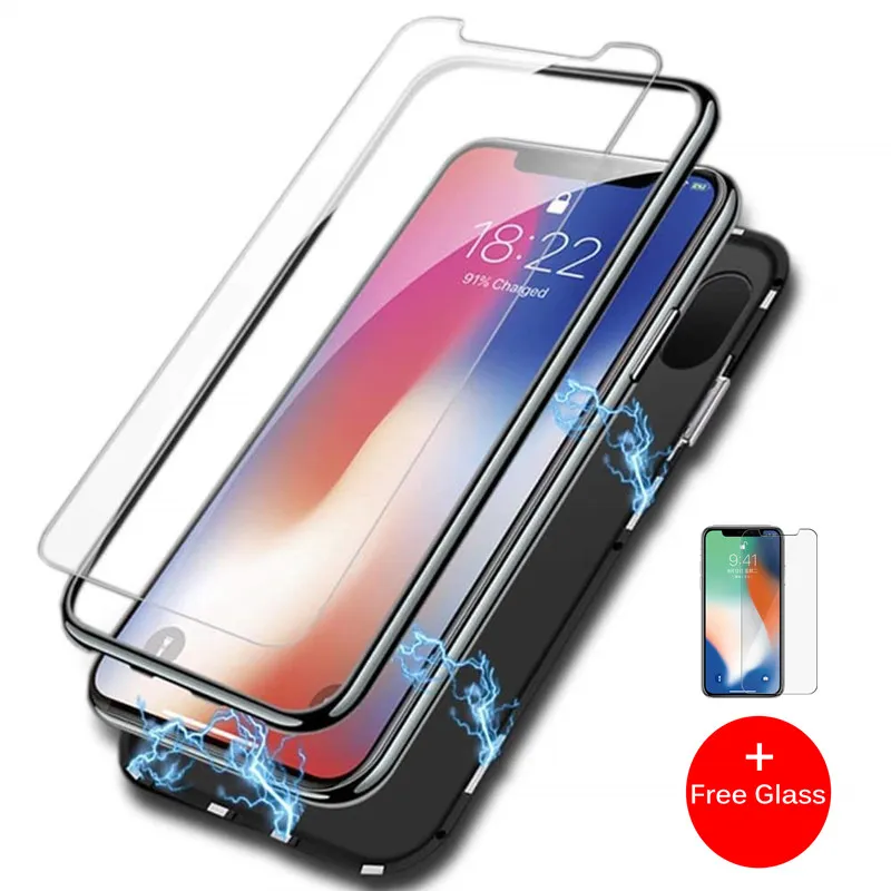 Aliexpress.com : Buy Magnetic Adsorption Flip Phone Case