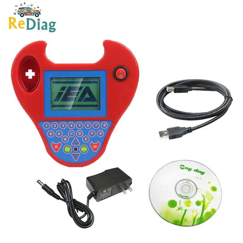 

Mini Red Zed bull V508 Auto Key Transponder Programmer Pocket Type No Tokens No Login Smart Zed bull key copy Chip auto tool