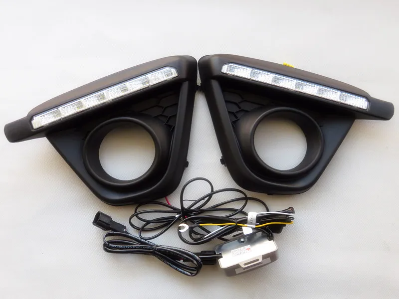 

Osmrk led daytime running light DRL for mazda cx-5 2012 2013 2014 2015, phllips chips, top quality, super bright, dimmer control