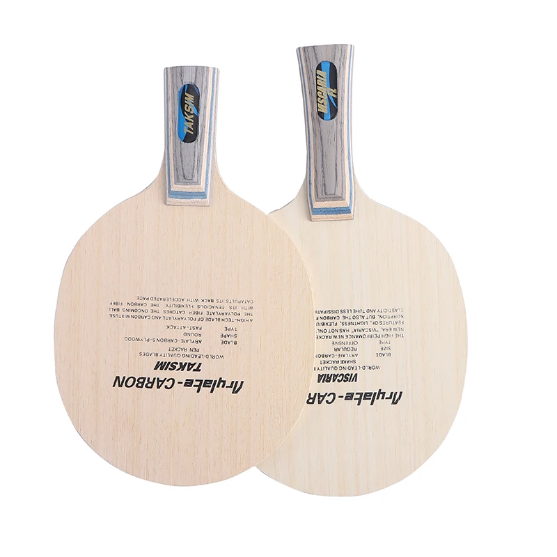Stuor 7Ply Arylate Carbon Fiber Table Tennis Blade Lightweight Ping