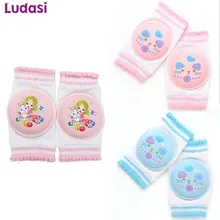 Child Knee Pads Breathable Summer season Children Toddle Protector Sponge Elbow Toddler Non-Slip Security Crawling Cartoon Kneepads Leg Heaters