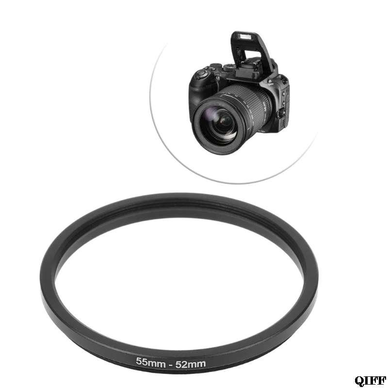

Drop Ship&Wholesale 55mm To 52mm Metal Step Down Rings Lens Adapter Filter Camera Tool Accessory New APR29