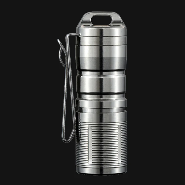 Jetbeam MINI-1 MINI-TI Keychain Flashlight XP-G2 LED -130 Lumens ( have a 10180 battery) EDC /outdoor sports/ collection torch
Jetbeam MINI-1 MINI-TI Keychain Flashlight XP-G2 LED -130 Lumens ( have a 10180 battery) EDC /outdoor sports/ collection torch