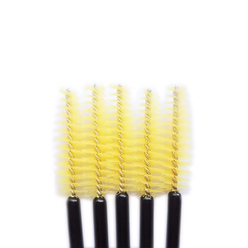 Pincéis de Maquiagem Jogo de Escova Beleza Descartável Cílios Escova Cosméticos Ferramenta Mascara Varinhas Applicato Maquiagem 500 Pçs - Lote 8 Aplicador de sombra