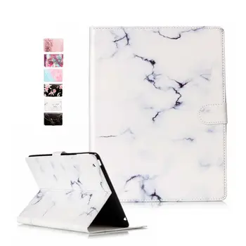 

For iPad 2 3 4 PU leather Case Cover 9.7 inch Slim Marble Protective Stand Smart Fundas for Apple iPad 3 2 4 Wallet Cases Skin