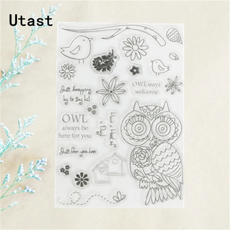 201Hot-1-PC-Owl-DIY-Stamp-Clear-Stamp-Scrapbooking-Transparent-Silicone-Rubber-DIY-Photo-Album_副本