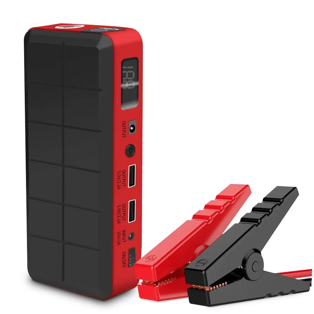 Стартер для автомобиля Rover Jump Starter, 14800 мА/ч, Дополнительный внешний аккумулятор, аварийный автомобильный аккумулятор, многофункциональный автоматический усилитель, источник питания, 1000 А, пиковый ток