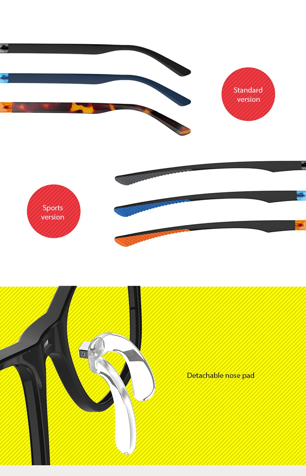 Qukan B1 Photochromic Anti Blue ray Protect Glasses Detachable Anti-blue-rays Protective Glass w1 updated unisex