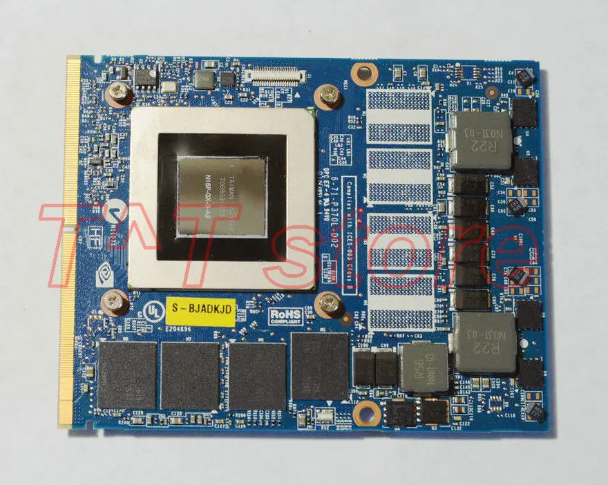 GTX 860M GTX860M For P375SM P170EM P150EM P151SM P150SM P170SM P177SM ...
